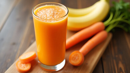 Carrot Banana Bliss: A Natural Energy Boost