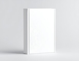 Blank white book mockup (4)