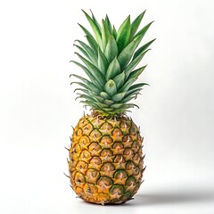 Fototapeta premium pineapple on white background