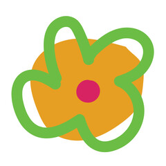 Abstract Organic Shape Element 06