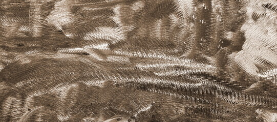 Metal Surface Abstract Texture Closeup Brushed Pattern Brown Tone Background