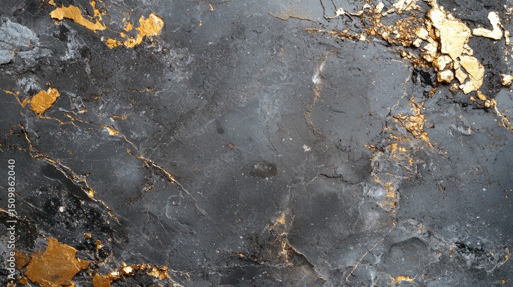 Poster black and gold abstract texture with marble design and patterns