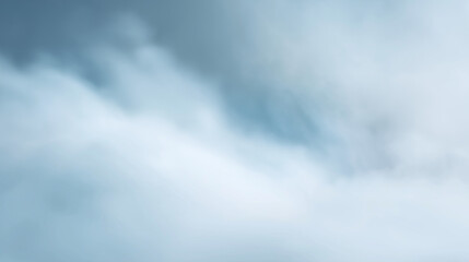 Ethereal white cloud mist on a pristine background, perfect for design