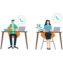 Productive Office Workplace Environment