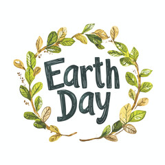 Vibrant Earth Day Celebration with Floral Wreath (1)