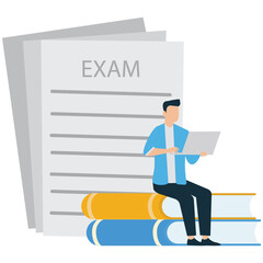 Giving an Online Examination at Home