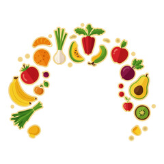 fruits and vegetables