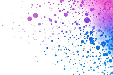 Abstract colorful dots