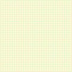 Clean simple graph paper, checked paper, gridded paper background. Vector. Notebook, sheet paper, seamless, page, cloth, chart, school book, paper. graphic, design background. Nostalgic, retro,vintage