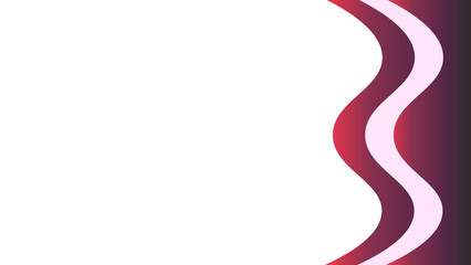 Abstract red and gold wave pattern vector illustration for modern business card design or web banner backdrop