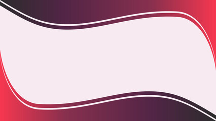 Abstract creative pink and blue wave vector illustration design for business backdrop or web banner