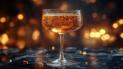 glass of champagne