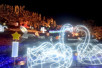 イルミネーション　広島　備北丘陵公園