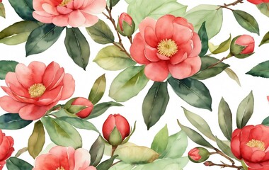 Camellia flower background image, plant, flower, season, nature, banner texture advertisement poster
