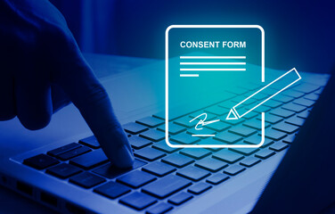 network permission policy , consent form , security privacy control