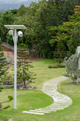 Architecture, Back Yard, Block Shape, Cement, City