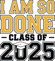 Class of 2025 Graduation Artwork, Congrats Senior Illustration, Graduation Illustration Art
