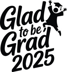 Class of 2025 Graduation Artwork, Congrats Senior Illustration, Graduation Illustration Art