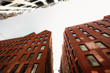 Gdansk with Motlawa river in Poland. New modern architecture in the old part of the city © Zedspider