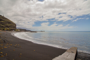 Beach at puerto de Tazacorte, La Palma, Canary Islands