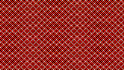 Red and black diagonal plaid checkered background