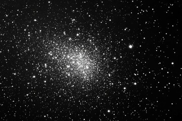 Fototapeta premium Star cluster in dark night sky