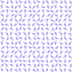 seamless floral pattern White background 