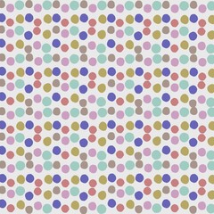 seamless colors pattern with circles