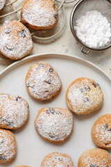 Vegan, lactose-free, egg-free, lean cookies.selective focus.