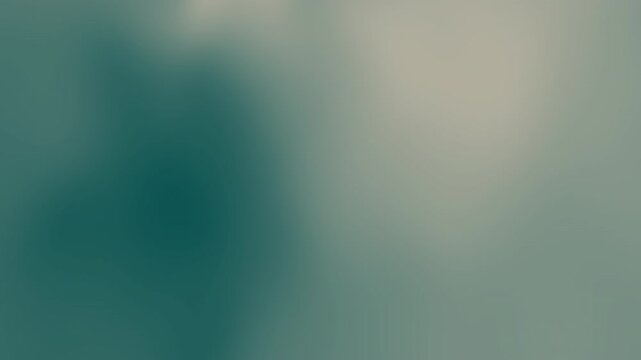 A soft, abstract gradient image blends teal and beige tones smoothly with a calming effect, Abstract texture Gradient motion Background animation.