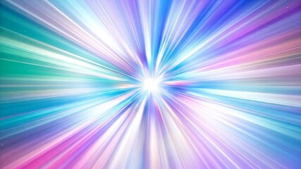 Radiant burst of vibrant colors radiating outwards - Powered by Adobe