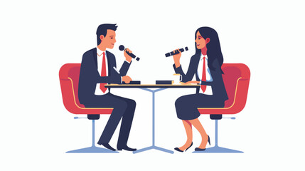 Confident Business Partners Collaborating at Conference Table men work deal suit team women ideas   