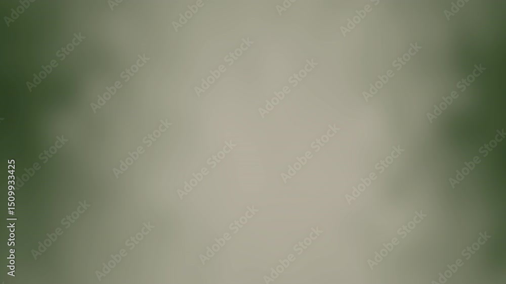 Poster a blurred green and beige background with no distinct objects or subjects in focus, abstract texture