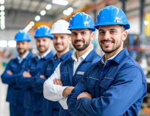Smiling factory workers (1)