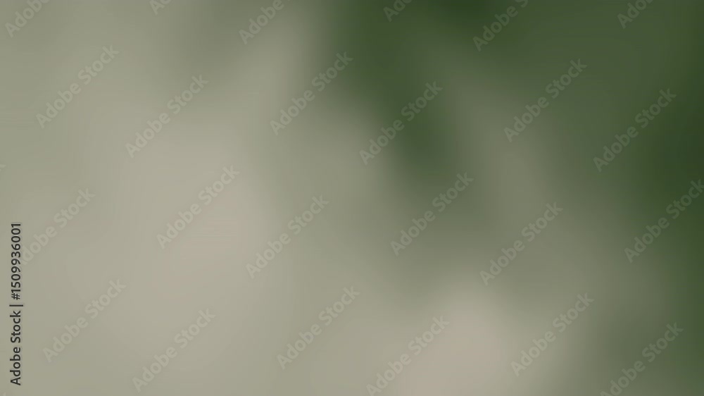 Poster a blurred abstract image with soft green and beige gradient tones, lacking distinct shapes or object