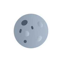 Space Moon Icon