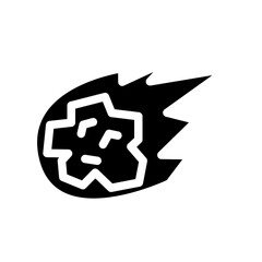 Space Meteor Icon