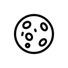 Space Moon Icon