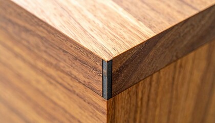 Closeup Of A Wooden Corner Detail