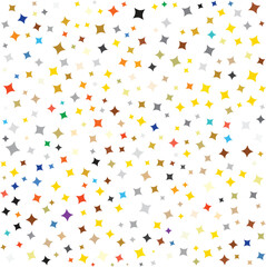colorful star pattern background, vibrant & playful star shapes for creative designs & decorations, multicolored, fun, artistic, dynamic