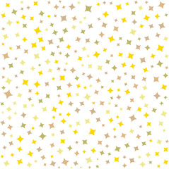 colorful star pattern background. yellow, gold, brown stars on white. perfect for design projects, wallpapers, and creative art, vibrant abstract texture, playful aesthetic, eye-catching design