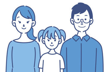 家族のイラスト