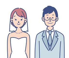 結婚のイラスト