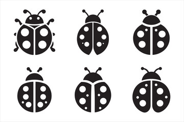 A Charming Collection of Ladybugs Exploring Nature's Miniature World