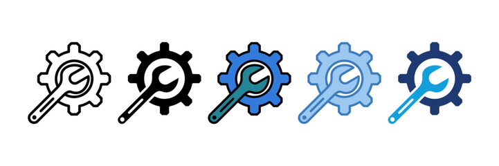 Maintenance Icon Element For Design