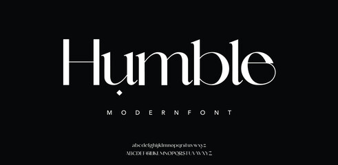 font alphabet Vintage Humble  Victorian typeface decorative Font 