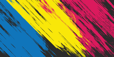 Minimal Abstract colorful Grunge Scratch Background Template. vector ilustration