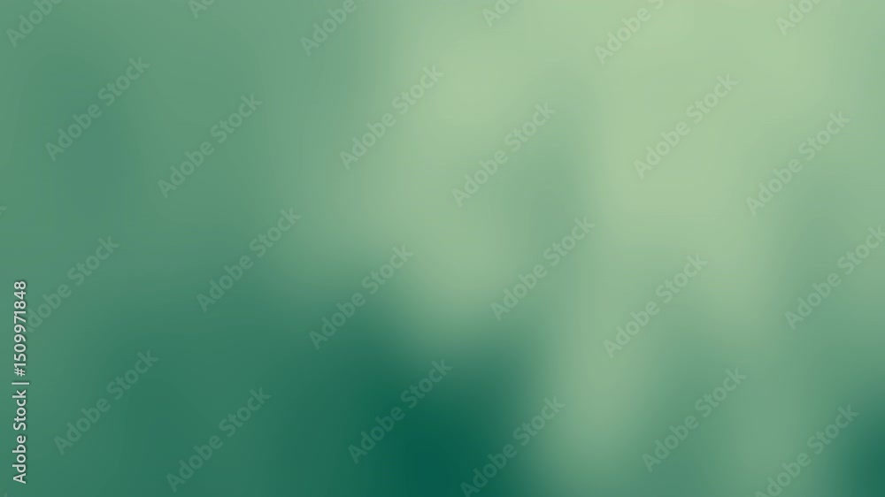Poster a soft, green gradient background with a smooth, blurred texture and no distinct objects or features