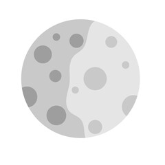 moon cartoon illustration