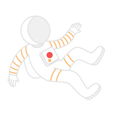 astronaut cartoon element